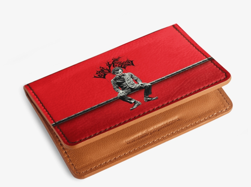 Dailyobjects Joker Terrifying Smirk Card Wallet Buy, transparent png