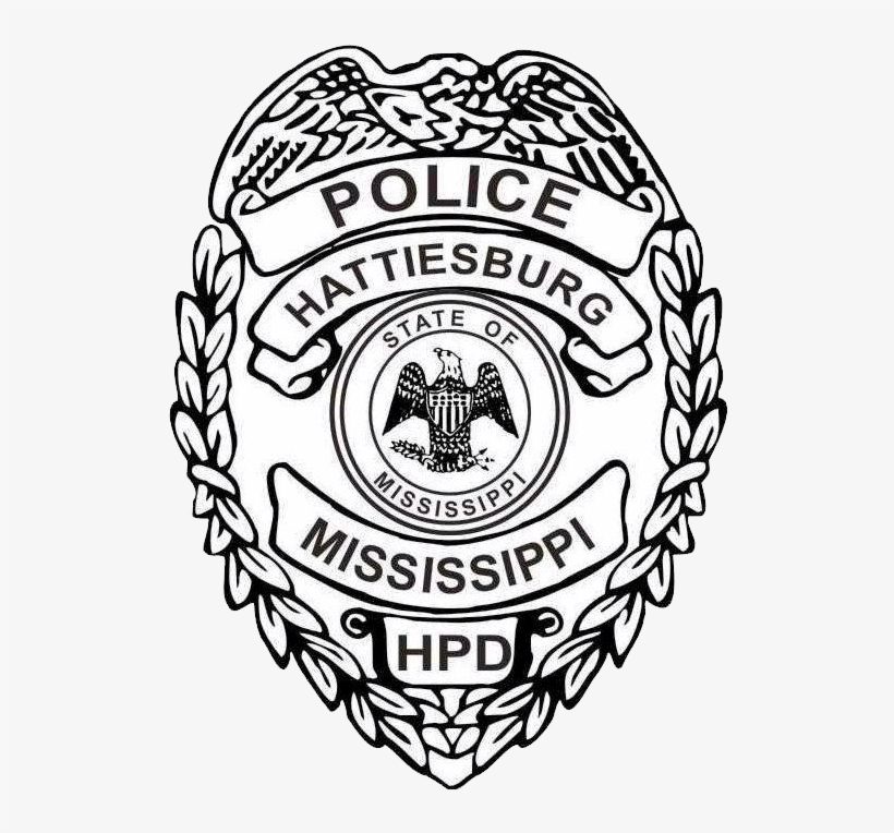 Police Department - Hattiesburg Police Department Badge, transparent png