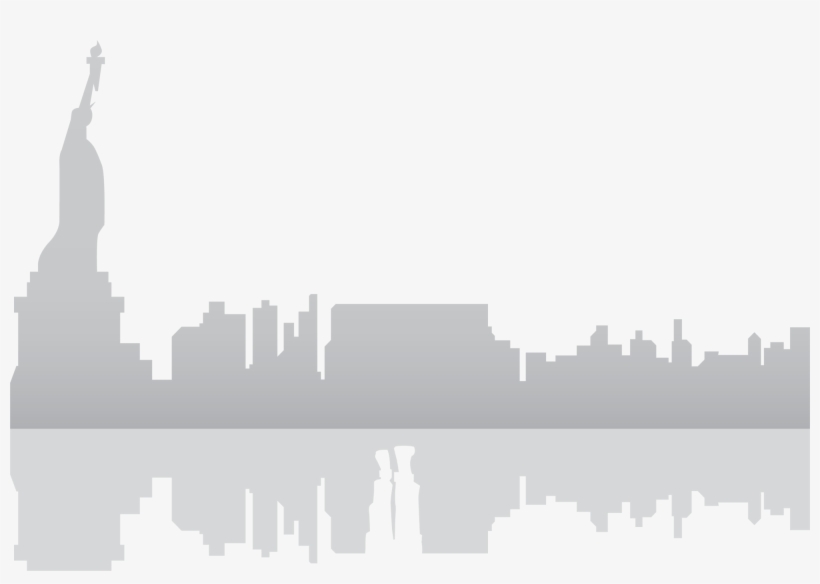 Statue Of Liberty State Building The New - Empire State Building Clip Art Black, transparent png