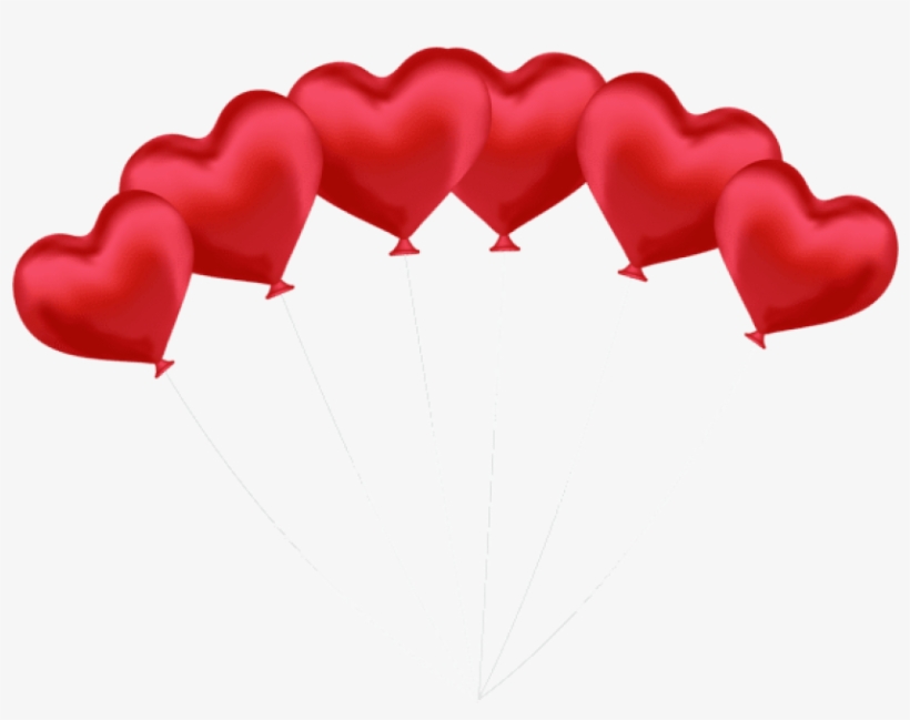 Free Png Heart Balloons Transparent Png Images Transparent - Portable Network Graphics, transparent png