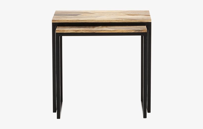 Image For Wood And Metal End Table Set From Brault - Fast Grand Arche Table Grey, transparent png