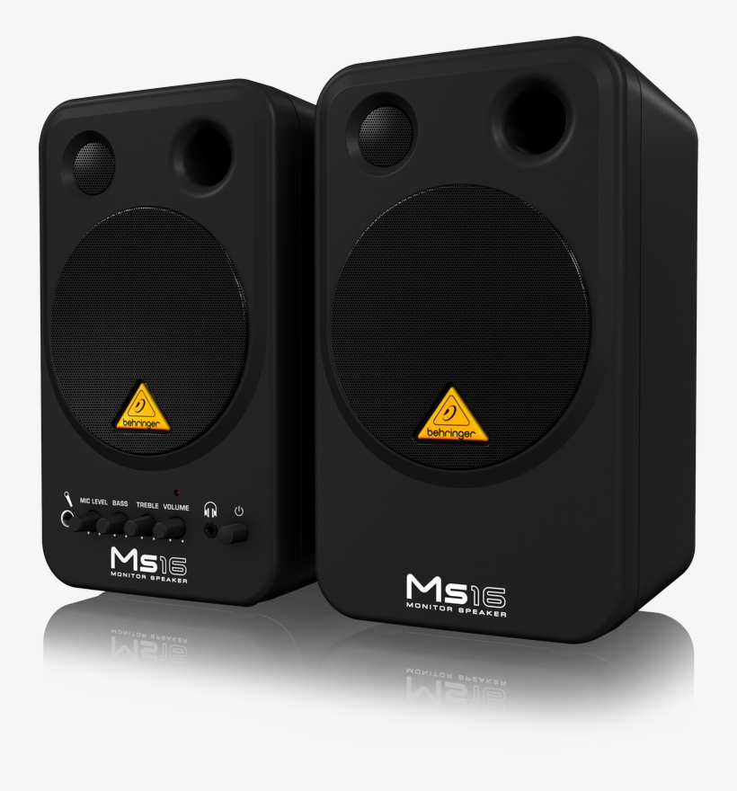 Home Recording Bundle Studio Package Midi 32 Behringer - Behringer Studio Monitors Ms16, transparent png
