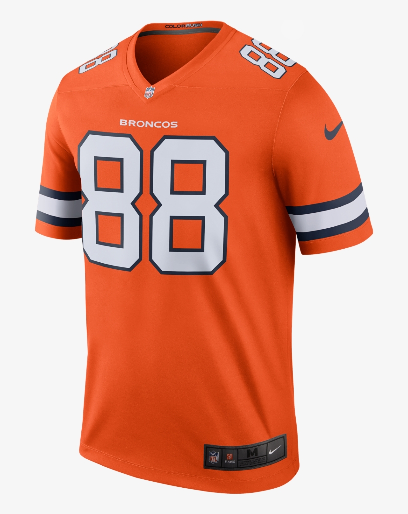 Nike Nfl Denver Broncos Color Rush Legend Men's Football - Von Miller Color Rush, transparent png
