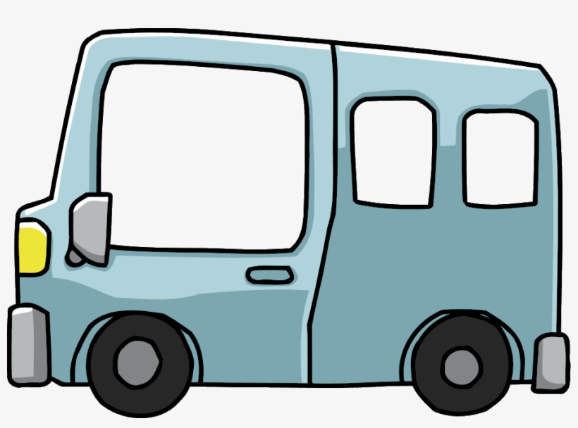 Minivan - Scribblenauts In School, transparent png