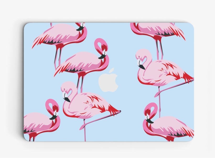 Flamingo Laptop Skin For Apple Macbook Pro And Macbook - Greater Flamingo, transparent png