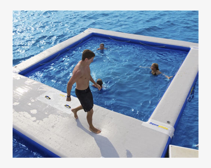 Party On Sea Pvc Pool Floatings Inflatable Swimming - Ocean Pool For Yachts, transparent png