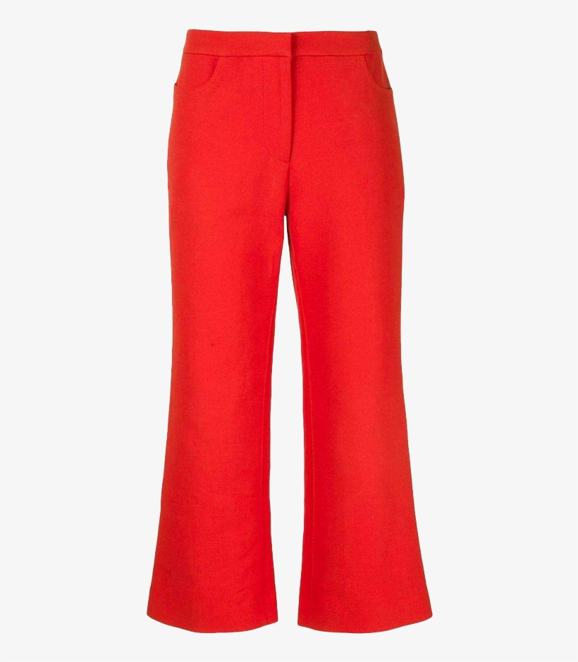Red Pants Png Photo Background - Orange Pants Womens Flare, transparent png
