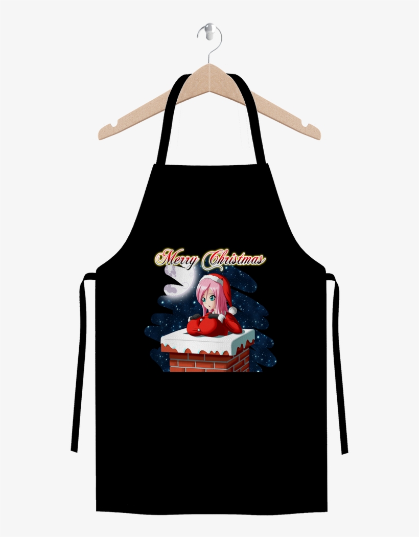 Christmas Boobs ﻿premium Jersey Apron, transparent png