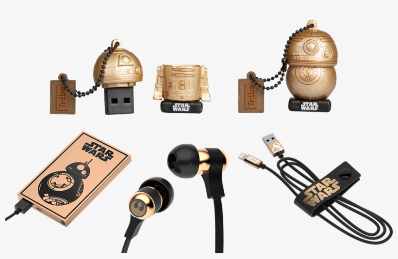 There Are Two New Innovations - Pen Usb Tribe Star Wars Gold Edition Bb-8 16gb, transparent png