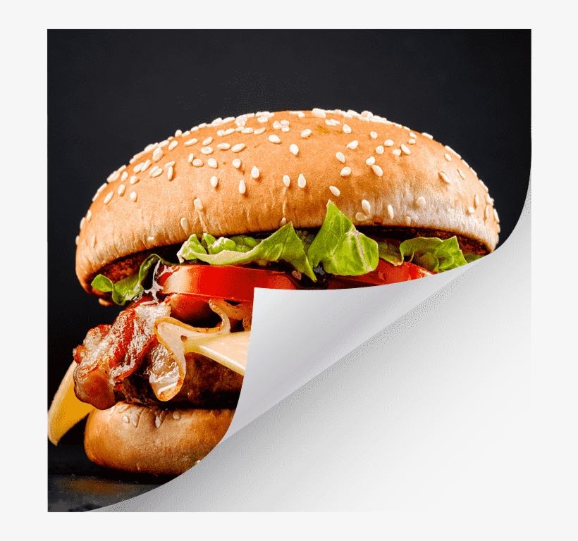 Adesivo Personalizado - Burger Shutterstock, transparent png