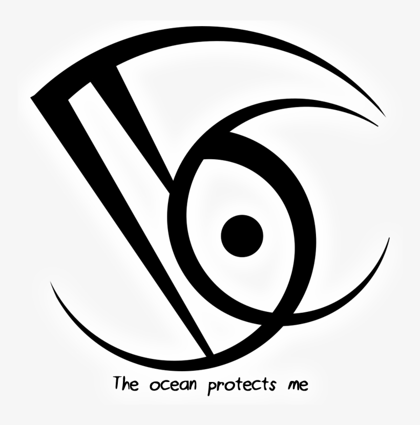 Jpg Library Download Anonymous Drawing Tattoo - Ocean Sigil, transparent png