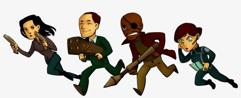 Some Shield Bros, By Polymorphic Girl - Maria Hill, transparent png