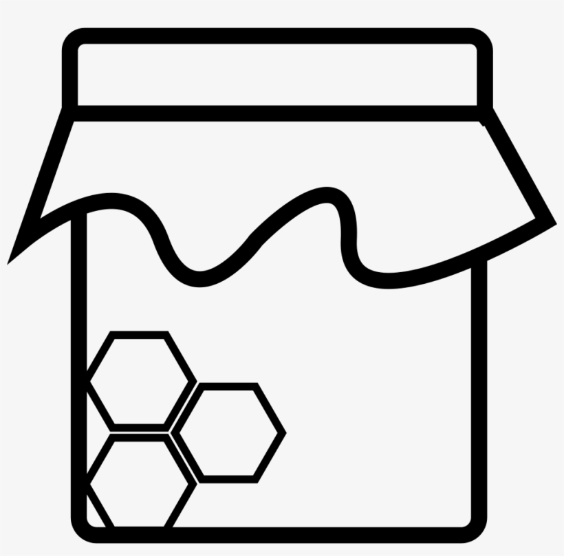 Honey Jar Comments - Мед Иконка, transparent png
