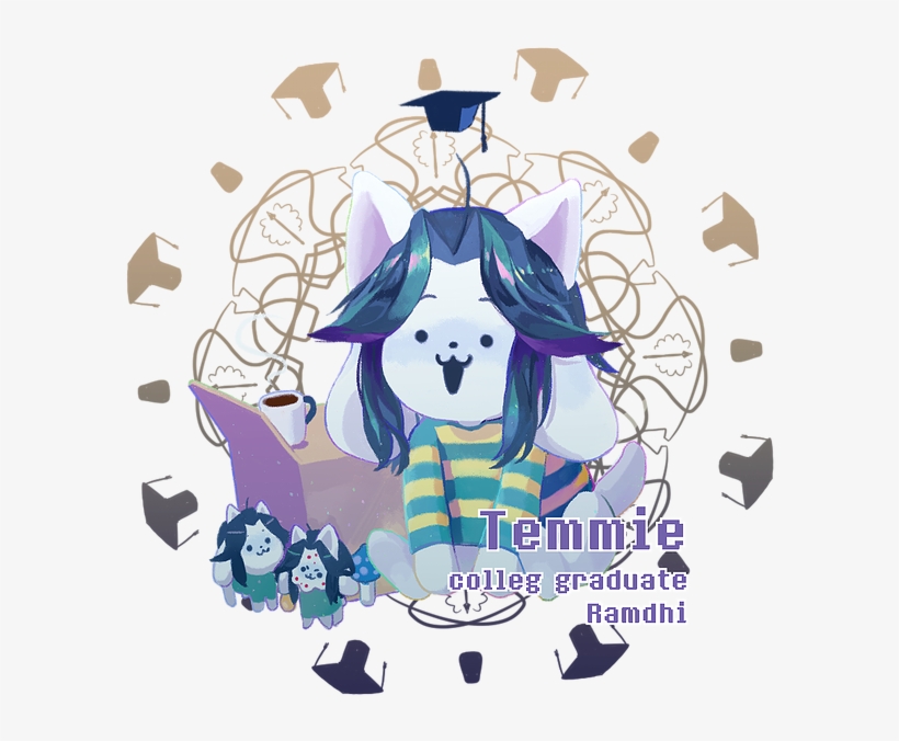 Undertale Temmie - Suicide Squad X Undertale, transparent png