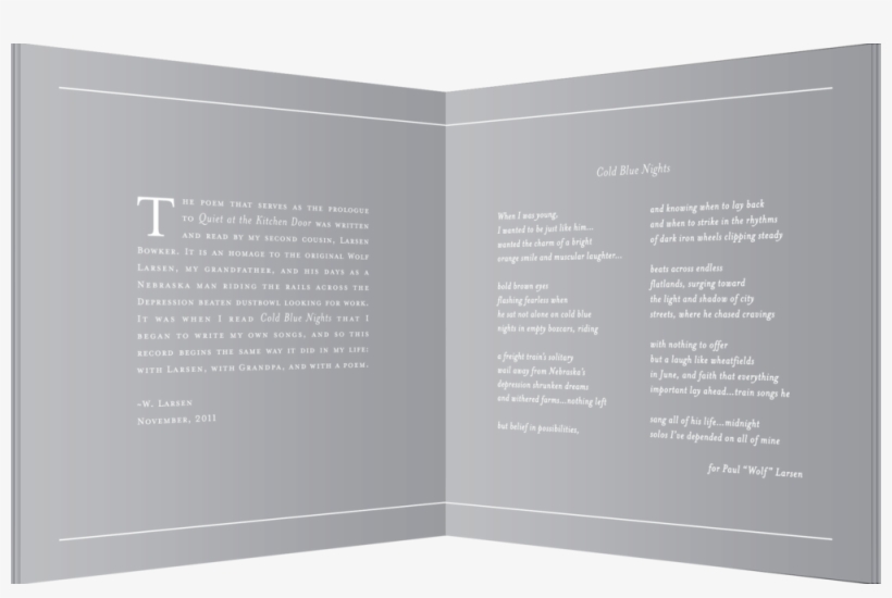 Wolf Booklet Inside Angle, transparent png