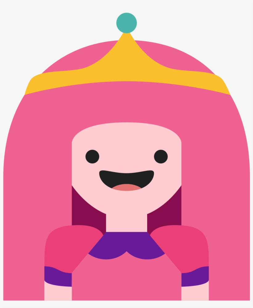 Princesse Chewinggum Icon Princess Bubble Gum Emoji 1600x1600 PNG