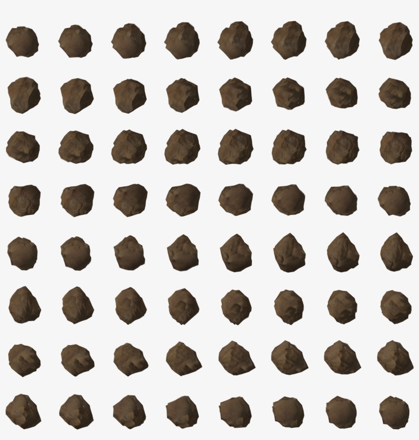 Rocks Rotated - 12 By 12 Dot Grid, transparent png