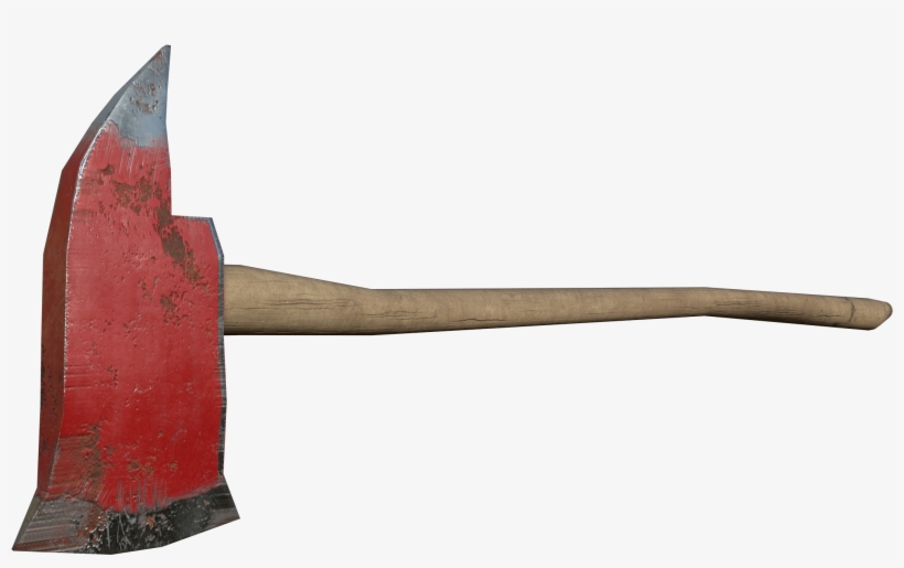Art / Showcasefireaxe Made In Blender Textured In Substance - Antique Tool, transparent png