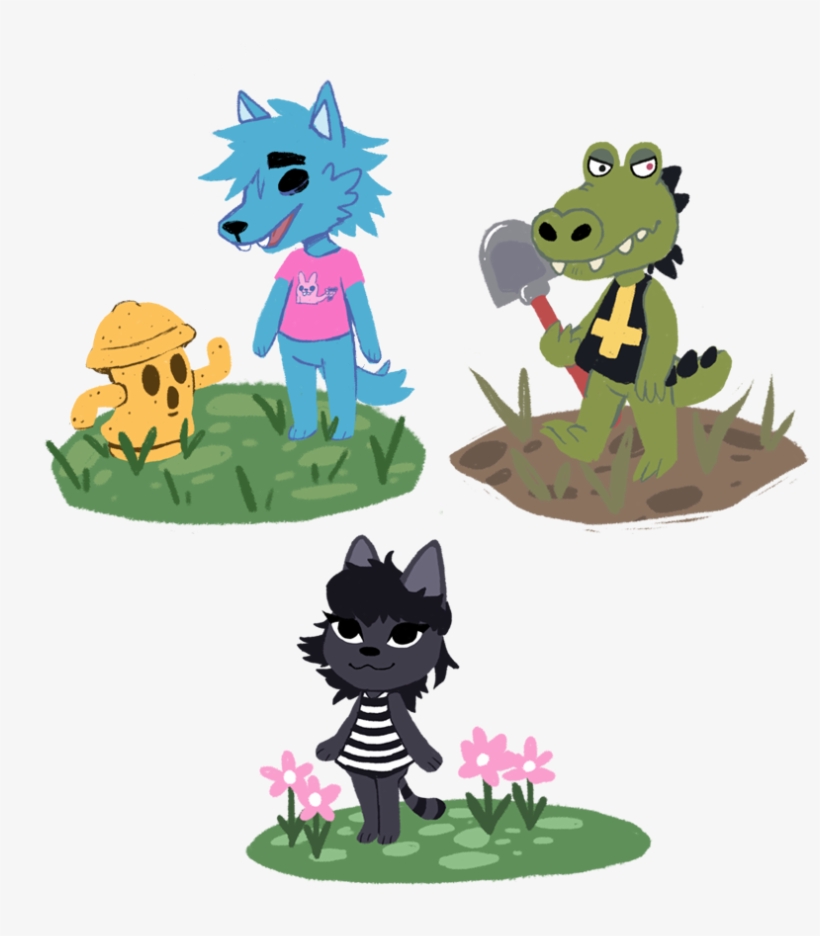 Animal Crossing Over Gorillaz - Cartoon, transparent png