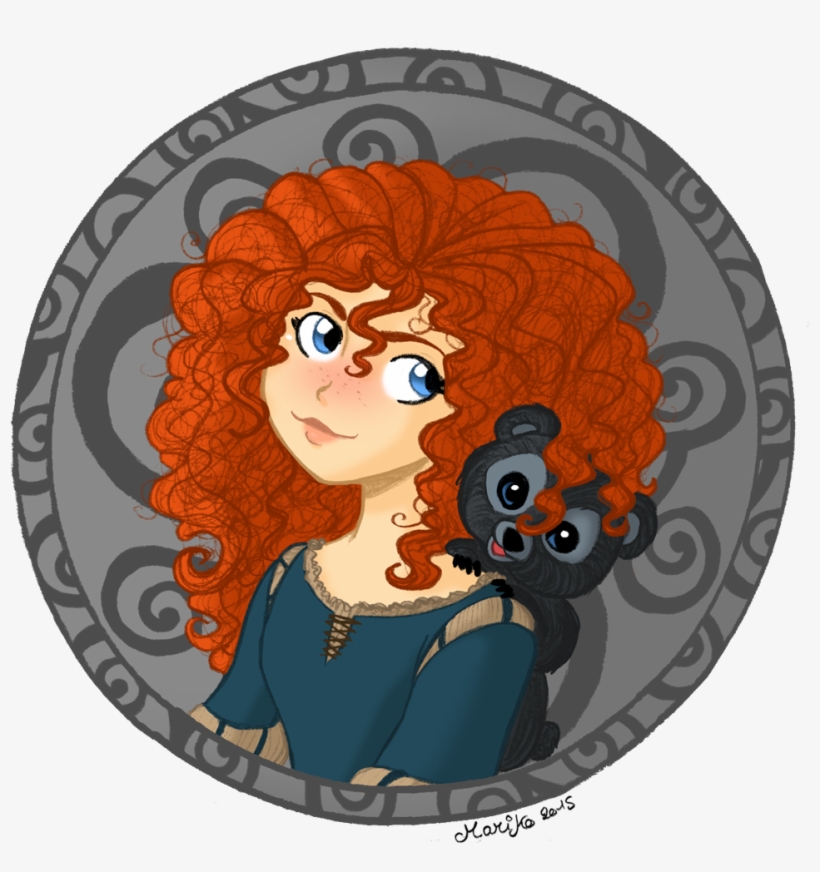 Le Jour Du Fanart - Mérida, transparent png