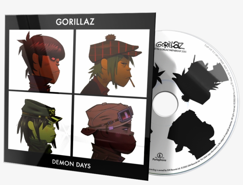 3d Case Edit Icon - Gorillaz Demon Days Album Cover, transparent png