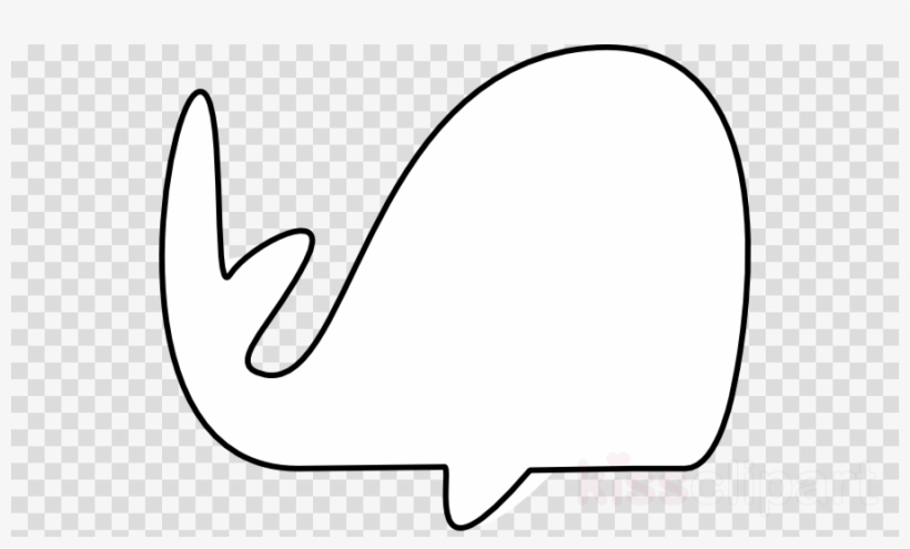 Whale Outline Clipart Cetacea Humpback Whale Clip Art - Lambang Whatsapp Png, transparent png