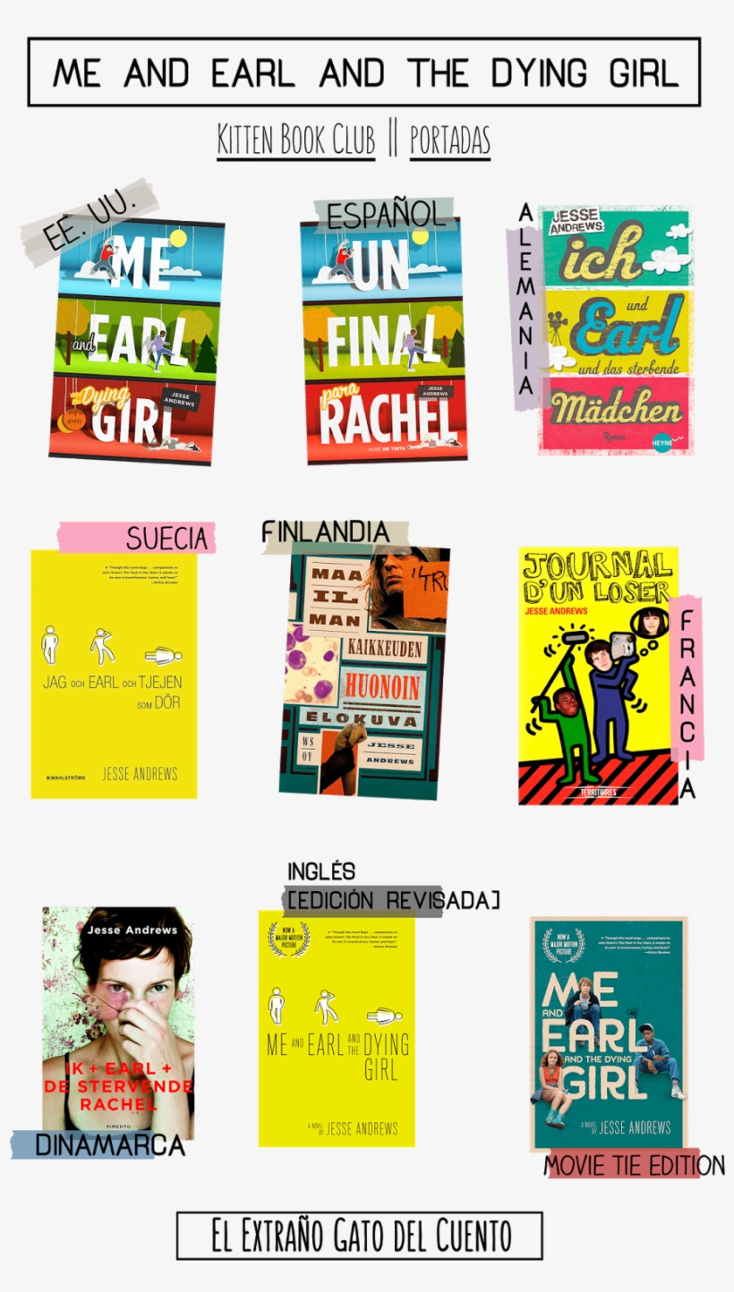 Las Portadas De Me And Earl Son Bastante Variadas, - Me Amp Earl Amp The Dying Girl, transparent png