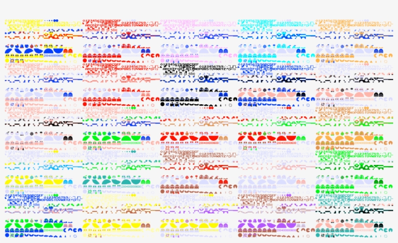 Photo Pacmaneverypalette Zps1d17a4ee - Photograph, transparent png