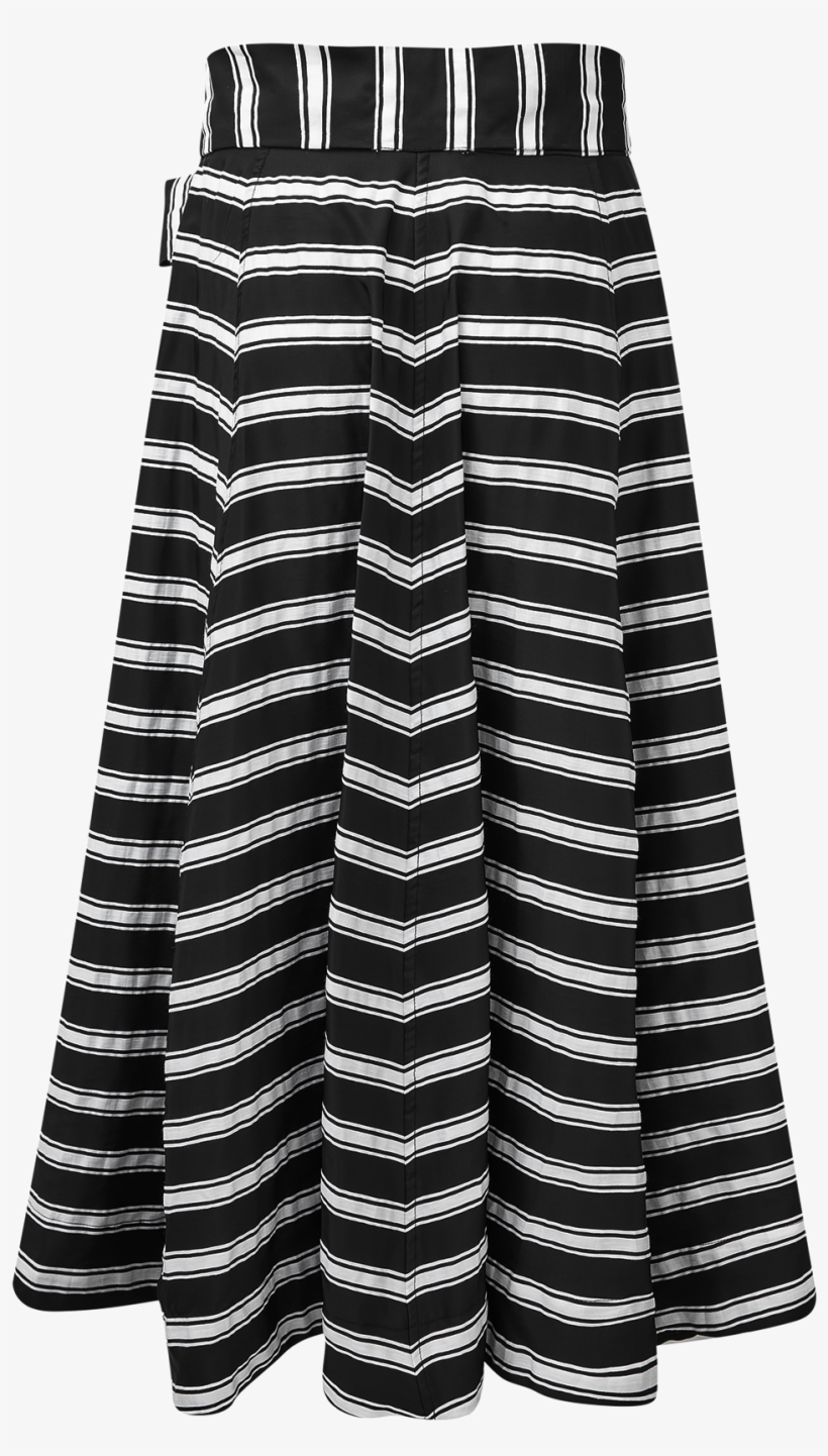 Black Striped Beach Skirt, transparent png