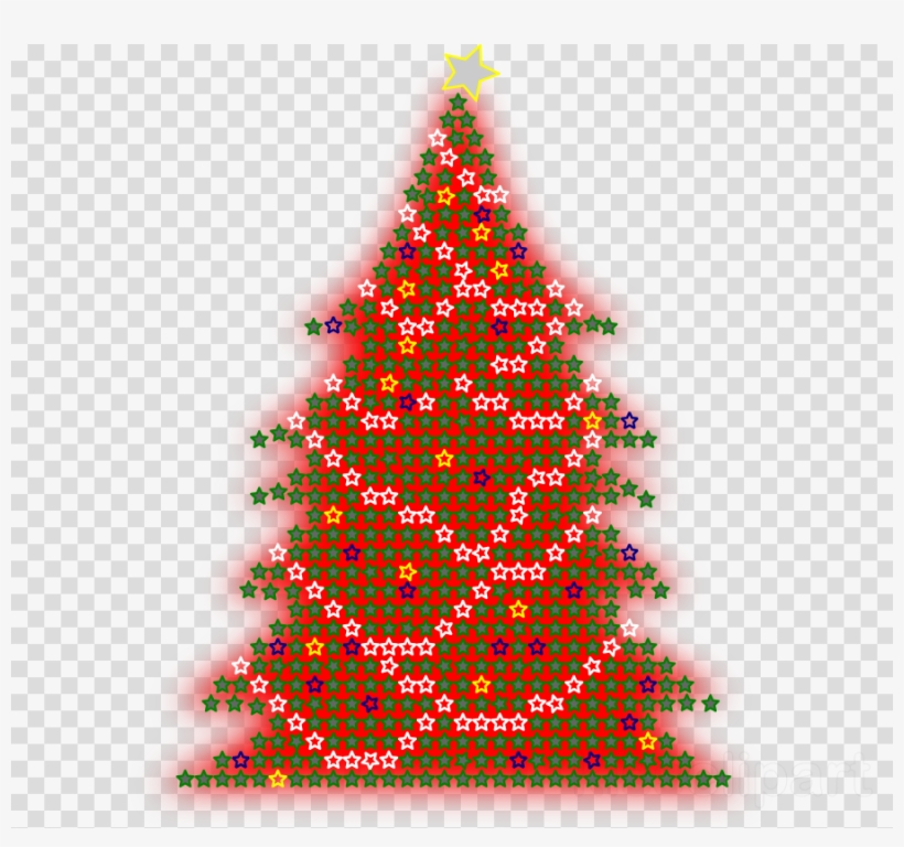 Red Christmas Tree Png Clipart Christmas Tree Christmas - Christmas Day, transparent png