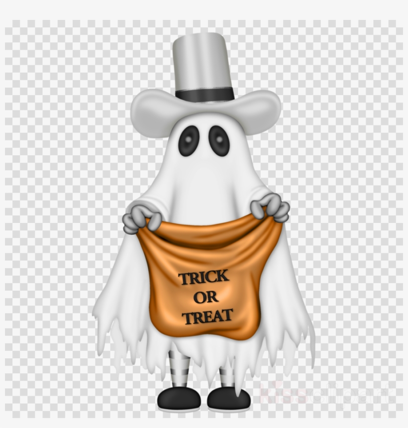 Halloween Trick Or Treat Png Clipart Trick Or Treating - Ghost Cowboy Png, transparent png