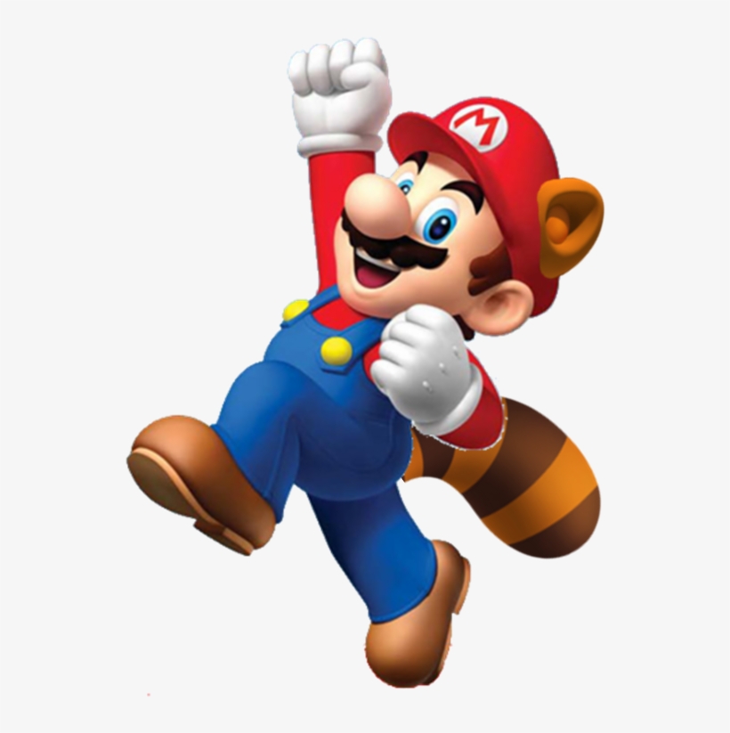 Raccoonmario - Kartun Mario Bros Png, transparent png