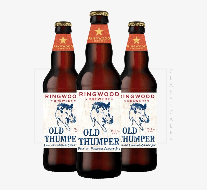 Ringwood Old Thumper - Journey's End Ringwood Brewery Old Thumper Strong Ale, transparent png