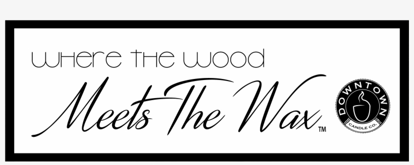 Downtown Candle Company - Calligraphy, transparent png