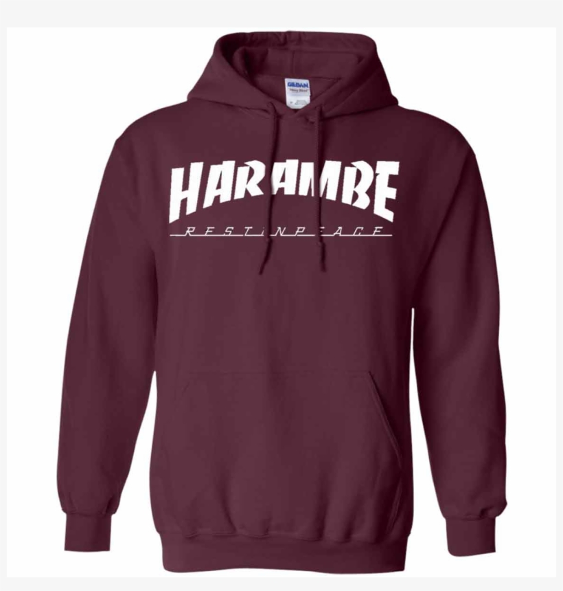 Harambe Hoodies Sweatshirts - Rest In Peace Harambe Embroidered Snapback Hat, transparent png