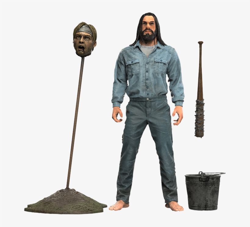 The - Mc Farlane Walking Dead Negan Figure, transparent png