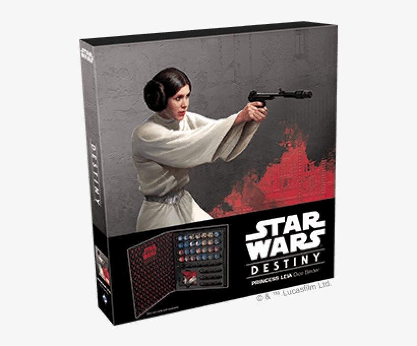 Princess Leia Dice Binder - Star Wars Destiny Darth Vader, transparent png