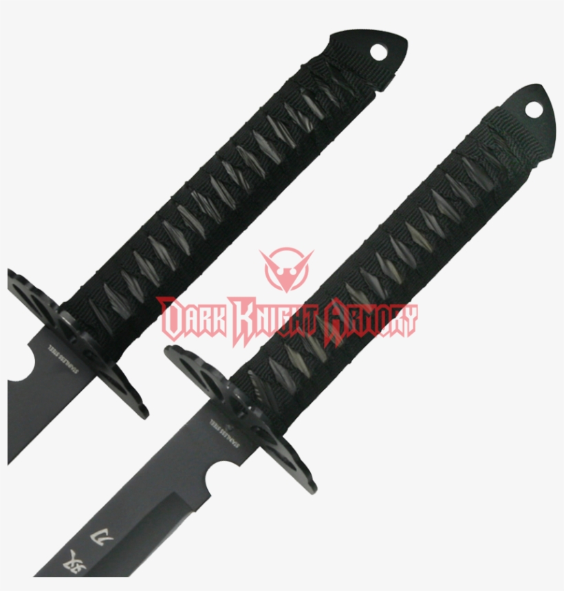 Twin Blade Ninja Sword - Sword, transparent png