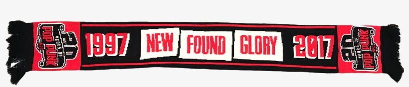 20 Years Of Pop Punk Scarf - Punk Rock, transparent png