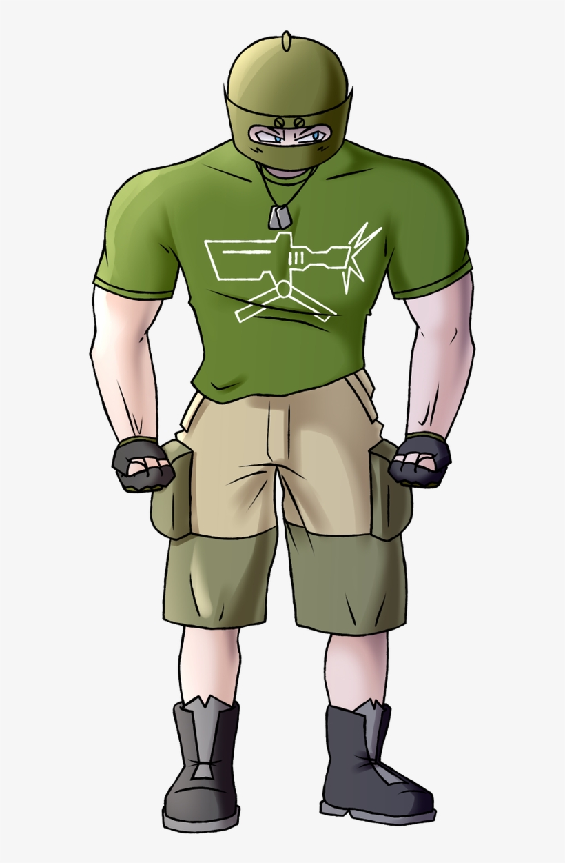 Tachanka Pokemon Trainer Commission For A Good Bud - Cartoon, transparent png
