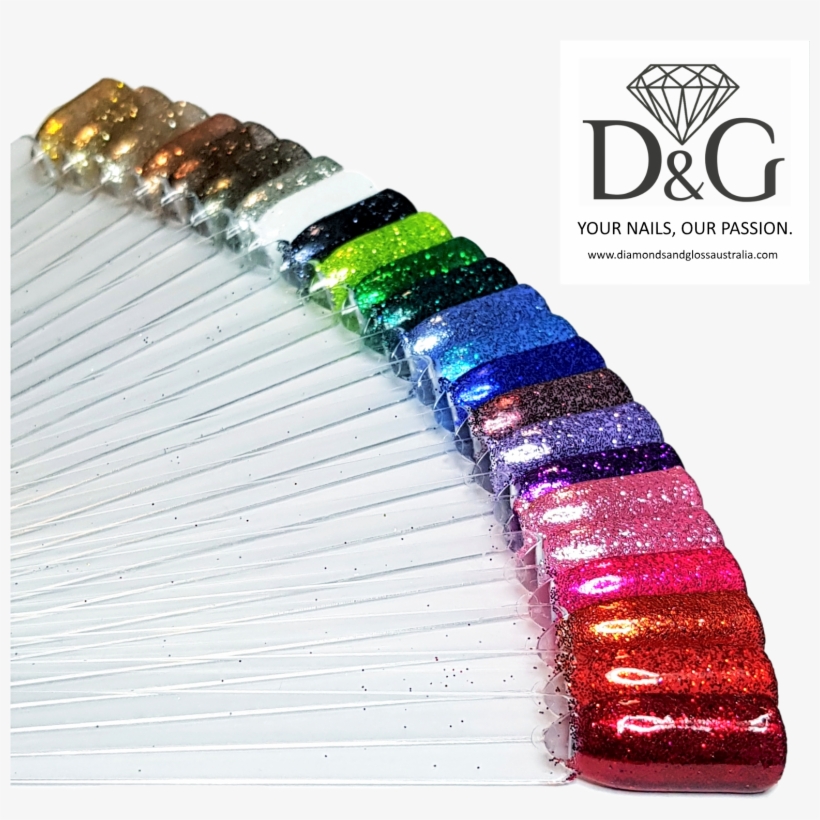 Bulk Metallic Nail Glitter/24 Colours In The Collection - Laatukoru, transparent png