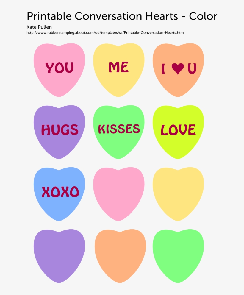 Conversation Heart Coloring Page Color Bros Clip Library - Love Heart