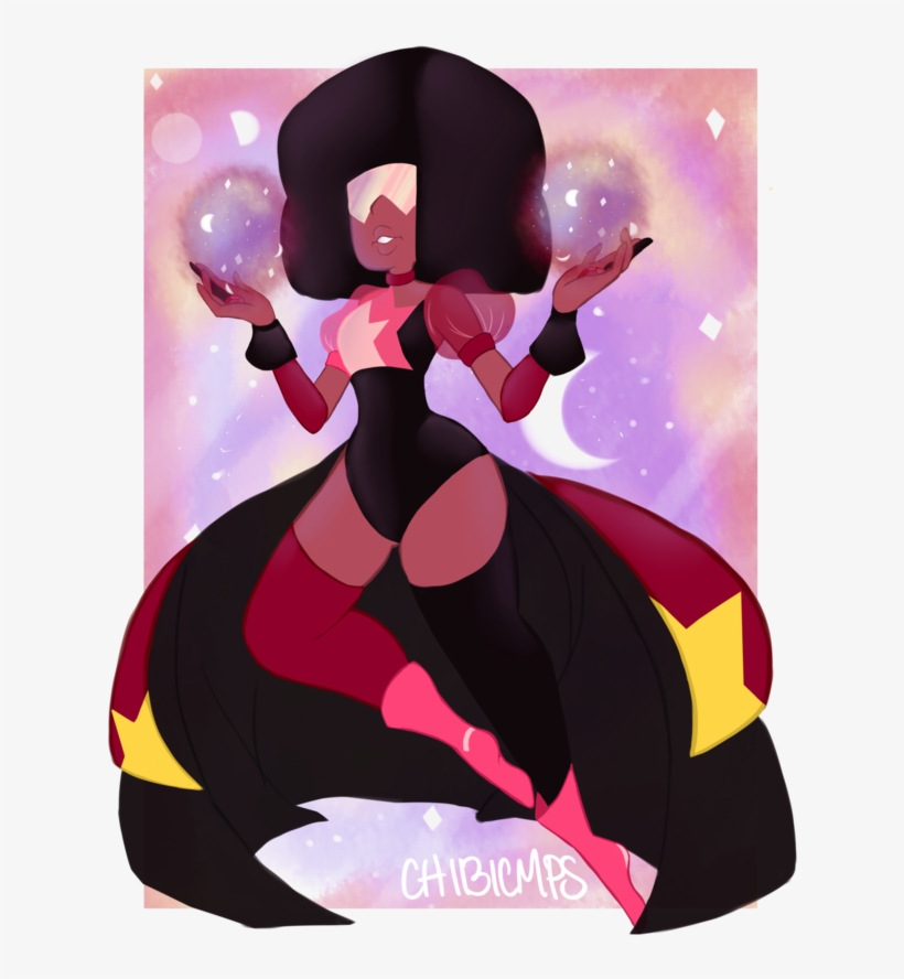 Magical Garnet By Chibicmps Steven Universe, Garnet, - Comics, transparent png