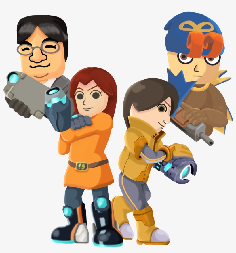 Ssbucollab - Mii Gunner - Super Smash Bros. Ultimate, transparent png