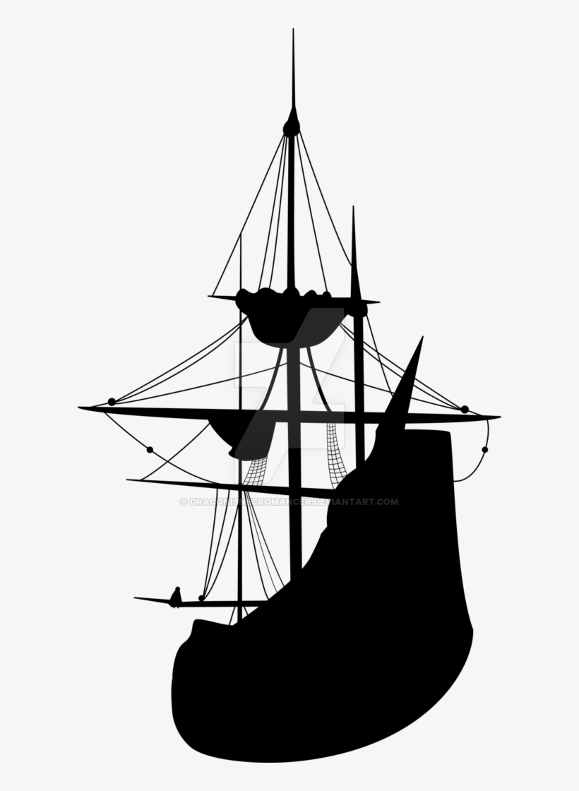 Png Clipart Source - Transparent Ship Silhouette, transparent png