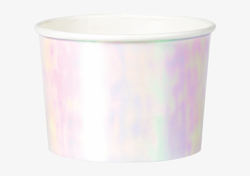 Iridescent Metallic Treat Cups - Cup, transparent png