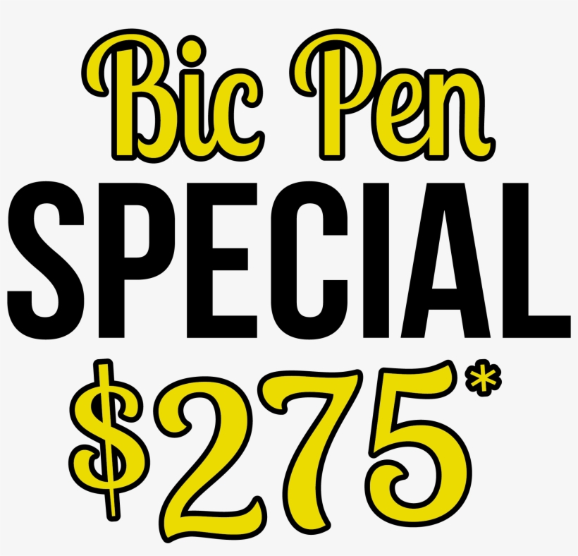 Bic Pen Special - Calligraphy, transparent png