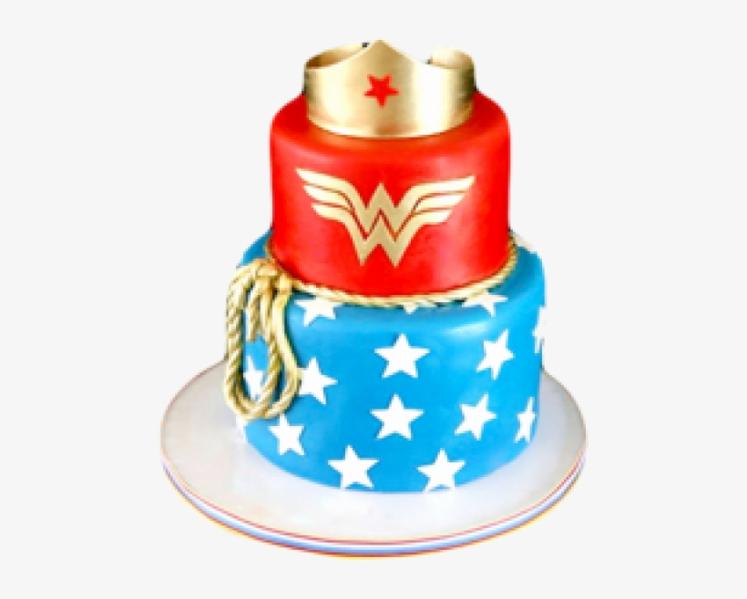 Wonder Woman Colours Tier Crown - Wonder Woman Cake Png, transparent png