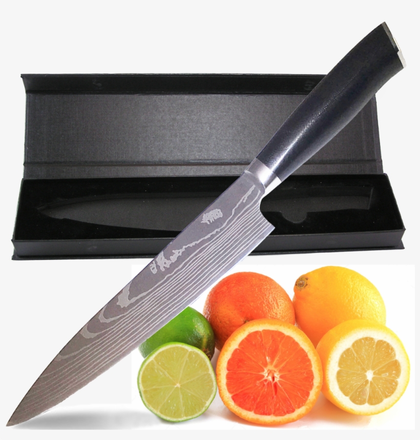 Kitchen Knife Fora Unique Professional 8 Inch Chef - Utility Knife, transparent png