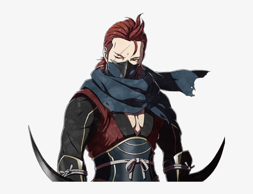 View Samegoogleiqdbsaucenao Saizou Portrait , - Fire Emblem Fates Saizo, transparent png